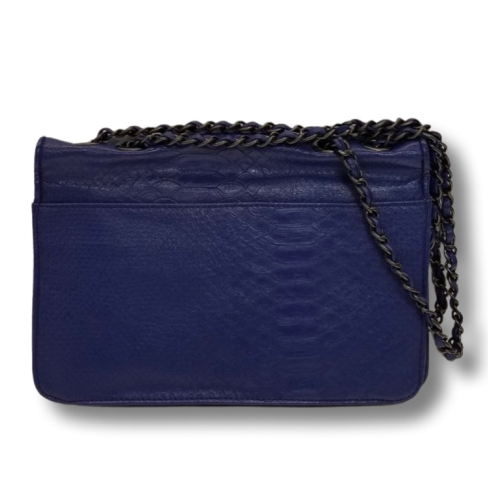 Kirna Zabete pretty exotic skin print with smokey black hardware - Picture 6 of 8